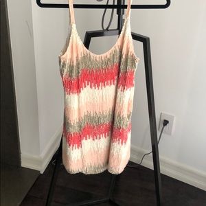 Parker sequin dress never worn size XS